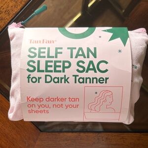 Self Tan Sleep Sac for Dark Tanner - Pink